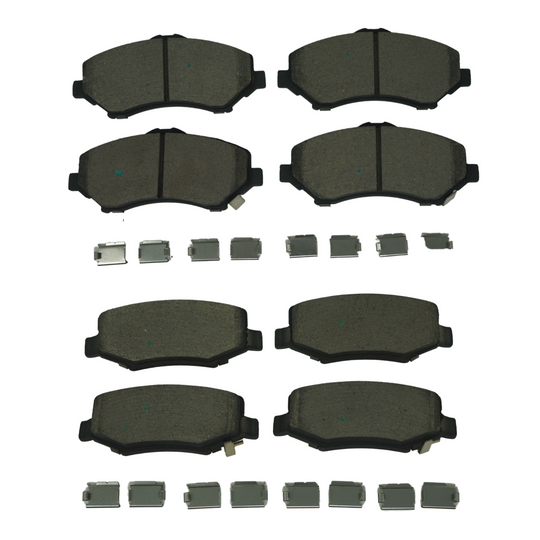KPP11930 Bremex Front and Rear Ceramic Brake Pad Kit Bremex Canada