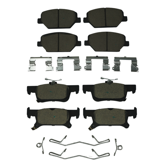 KPP11960 Bremex Front and Rear Ceramic Brake Pad Kit Bremex Canada