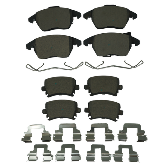 KPP11990 Bremex Front and Rear Ceramic Brake Pad Kit Bremex Canada