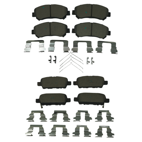 KPP12000 Bremex Front and Rear Ceramic Brake Pad Kit Bremex Canada