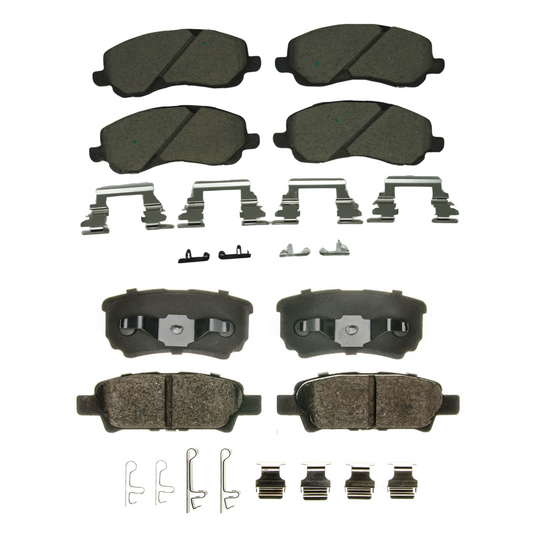 KPP12020 Bremex Front and Rear Ceramic Brake Pad Kit Bremex Canada