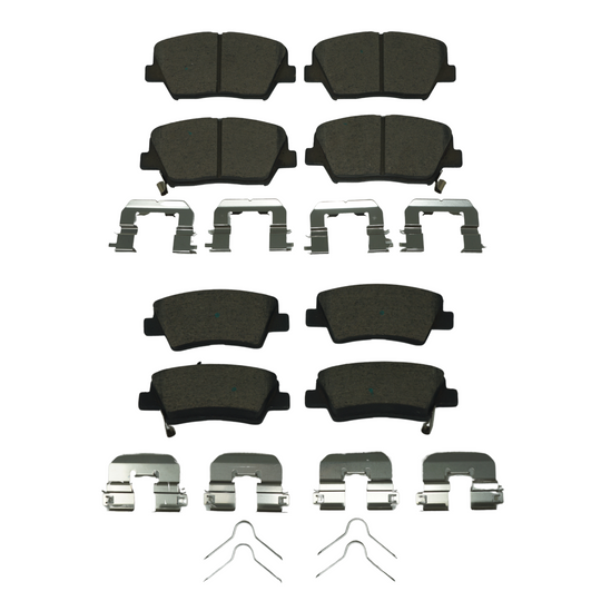 KPP12060 Bremex Front and Rear Ceramic Brake Pad Kit Bremex Canada