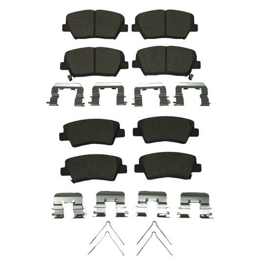KPP12070 Bremex Front and Rear Ceramic Brake Pad Kit Bremex Canada