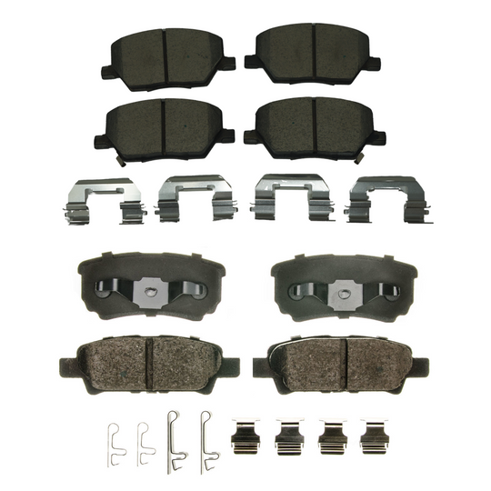 KPP12100 Bremex Front and Rear Ceramic Brake Pad Kit Bremex Canada