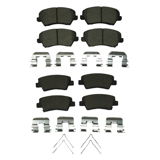 KPP12130 Bremex Front and Rear Ceramic Brake Pad Kit Bremex Canada
