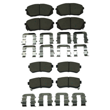 Load image into Gallery viewer, KPP12140 Bremex Front and Rear Ceramic Brake Pad Kit Bremex Canada