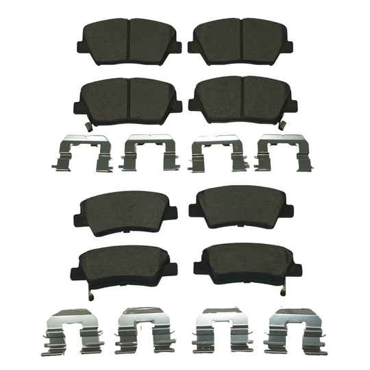 KPP12150 Bremex Front and Rear Ceramic Brake Pad Kit Bremex Canada