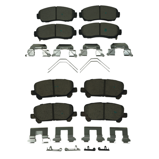 KPP12160 Bremex Front and Rear Ceramic Brake Pad Kit Bremex Canada