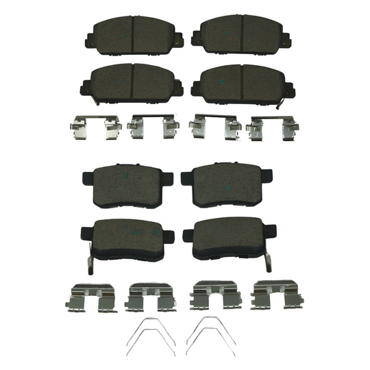 KPP12170 Bremex Front and Rear Ceramic Brake Pad Kit Bremex Canada