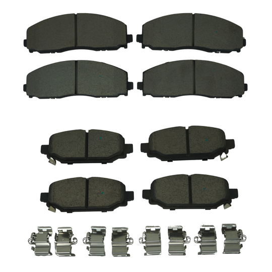 KPP12200 Bremex Front and Rear Ceramic Brake Pad Kit Bremex Canada