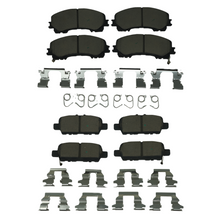 Load image into Gallery viewer, KPP12290 Bremex Front and Rear Ceramic Brake Pad Kit Bremex Canada