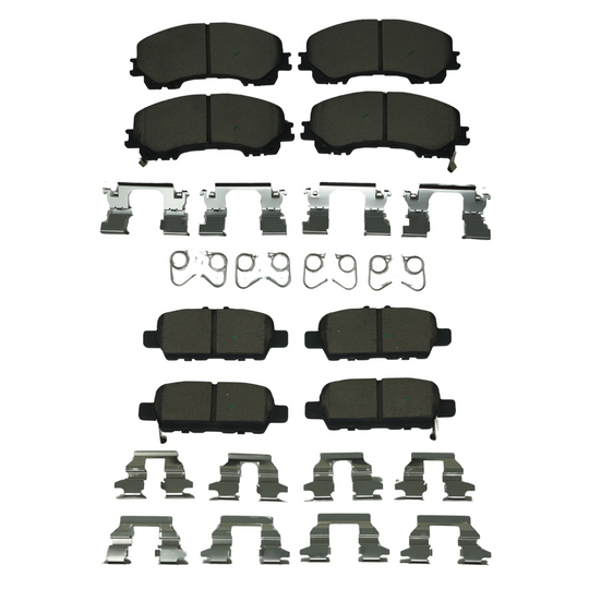 KPP12290 Bremex Front and Rear Ceramic Brake Pad Kit Bremex Canada