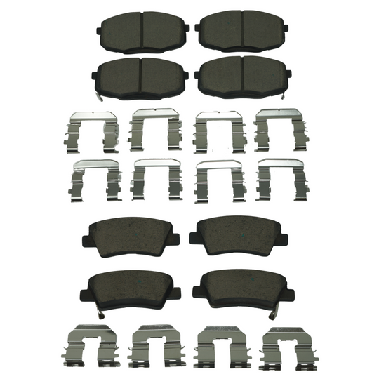 KPP12310 Bremex Front and Rear Ceramic Brake Pad Kit Bremex Canada