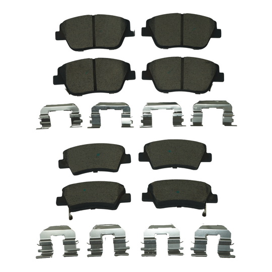 KPP12320 Bremex Front and Rear Ceramic Brake Pad Kit Bremex Canada