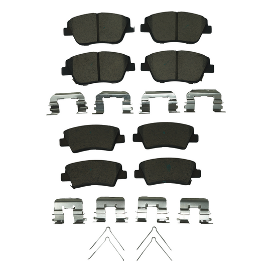 KPP12330 Bremex Front and Rear Ceramic Brake Pad Kit Bremex Canada