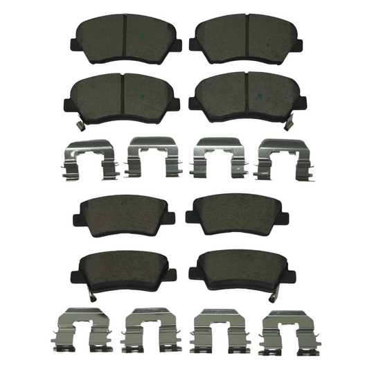 KPP12340 Bremex Front and Rear Ceramic Brake Pad Kit Bremex Canada