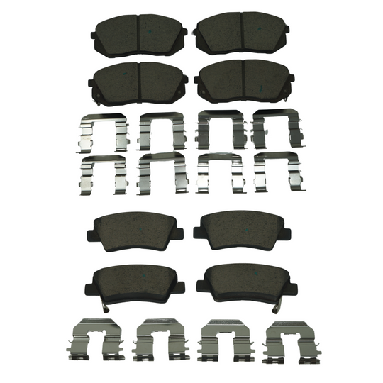 KPP12360 Bremex Front and Rear Ceramic Brake Pad Kit Bremex Canada