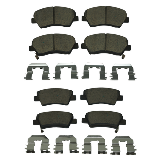 KPP12410 Bremex Front and Rear Ceramic Brake Pad Kit Bremex Canada