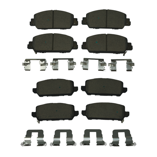 KPP12420 Bremex Front and Rear Ceramic Brake Pad Kit Bremex Canada