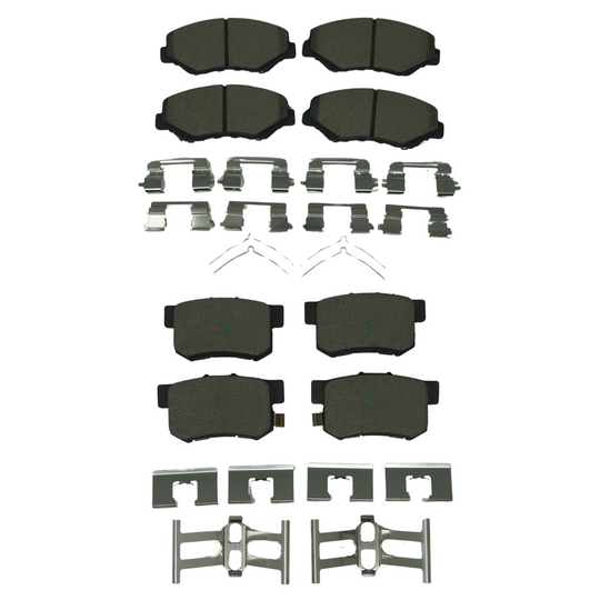 KPP12440 Bremex Front and Rear Ceramic Brake Pad Kit Bremex Canada