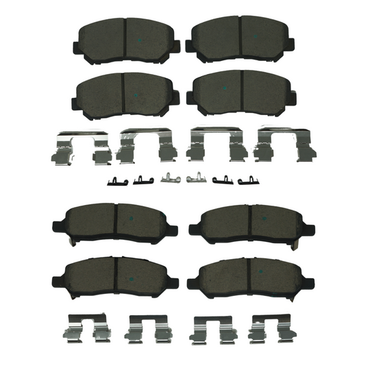 KPP12460 Bremex Front and Rear Ceramic Brake Pad Kit Bremex Canada