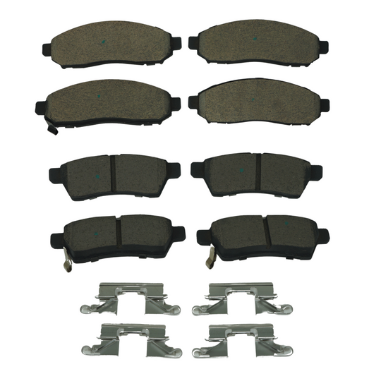 KPP12560 Bremex Front and Rear Ceramic Brake Pad Kit Bremex Canada