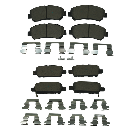 KPP12570 Bremex Front and Rear Ceramic Brake Pad Kit Bremex Canada