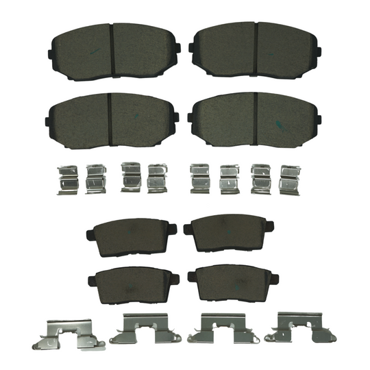 KPP12580 Bremex Front and Rear Ceramic Brake Pad Kit Bremex Canada