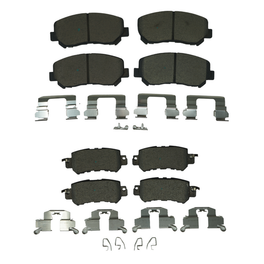 KPP12590 Bremex Front and Rear Ceramic Brake Pad Kit Bremex Canada