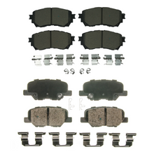 Load image into Gallery viewer, KPP12600 Bremex Front and Rear Ceramic Brake Pad Kit Bremex Canada