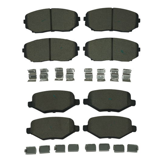 KPP12610 Bremex Front and Rear Ceramic Brake Pad Kit Bremex Canada