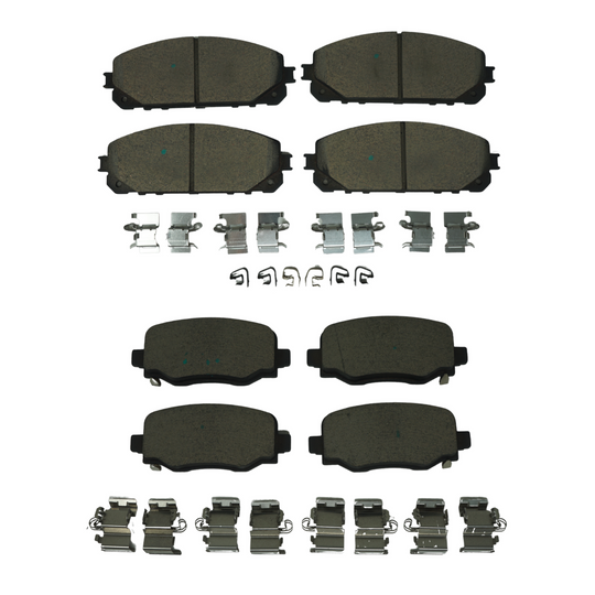 KPP12660 Bremex Front and Rear Ceramic Brake Pad Kit Bremex Canada