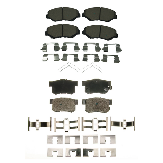 KPP12740 Bremex Front and Rear Ceramic Brake Pad Kit Bremex Canada