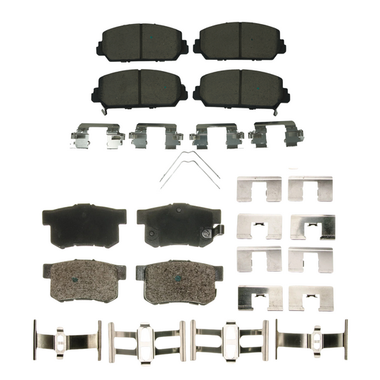 KPP12750 Bremex Front and Rear Ceramic Brake Pad Kit Bremex Canada
