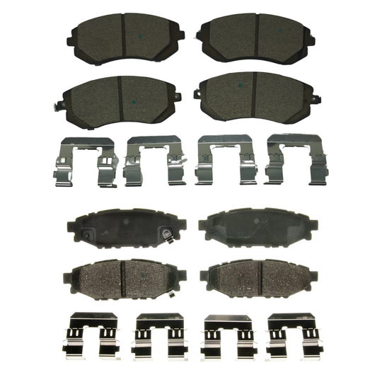 KPP12770 Bremex Front and Rear Ceramic Brake Pad Kit Bremex Canada