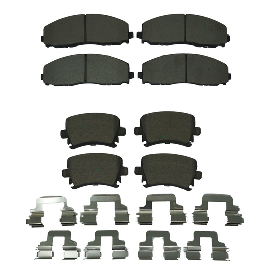 KPP12830 Bremex Front and Rear Ceramic Brake Pad Kit Bremex Canada