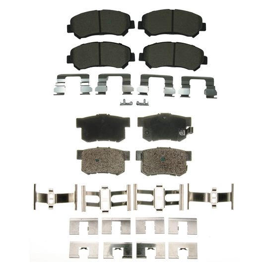 KPP12920 Bremex Front and Rear Ceramic Brake Pad Kit Bremex Canada