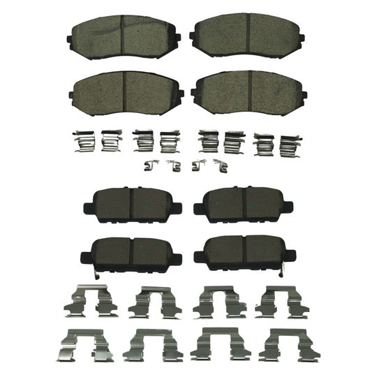 KPP12930 Bremex Front and Rear Ceramic Brake Pad Kit Bremex Canada