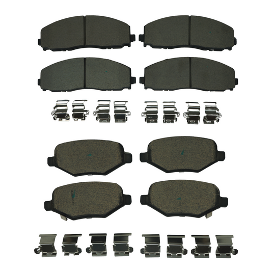 KPP12950 Bremex Front and Rear Ceramic Brake Pad Kit Bremex Canada