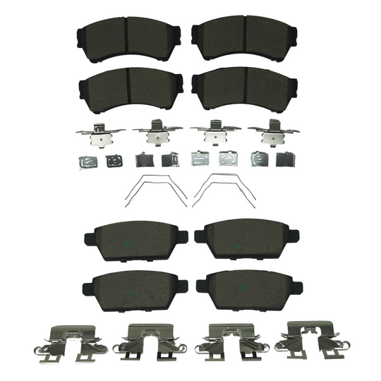 KPP12960 Bremex Front and Rear Ceramic Brake Pad Kit Bremex Canada