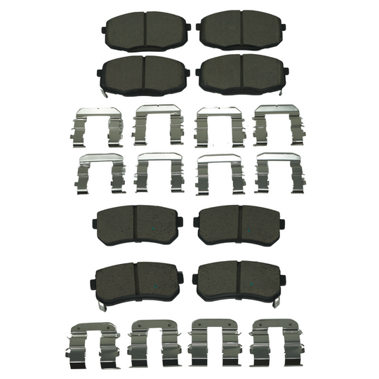 KPP13020 Bremex Front and Rear Ceramic Brake Pad Kit Bremex Canada