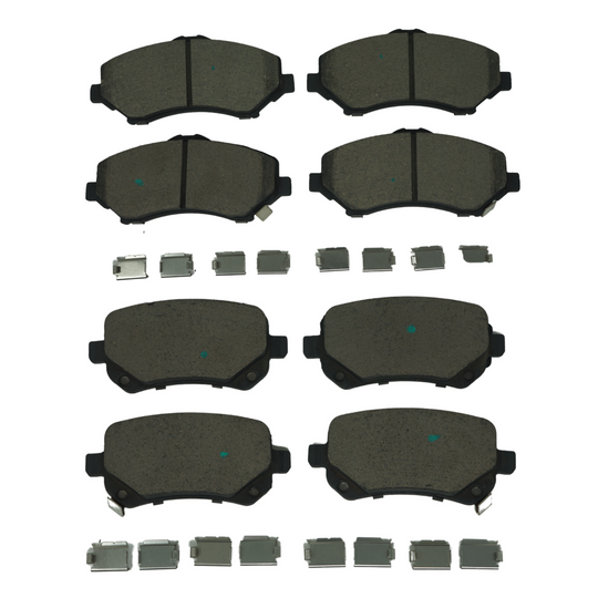 KPP13070 Bremex Front and Rear Ceramic Brake Pad Kit Bremex Canada