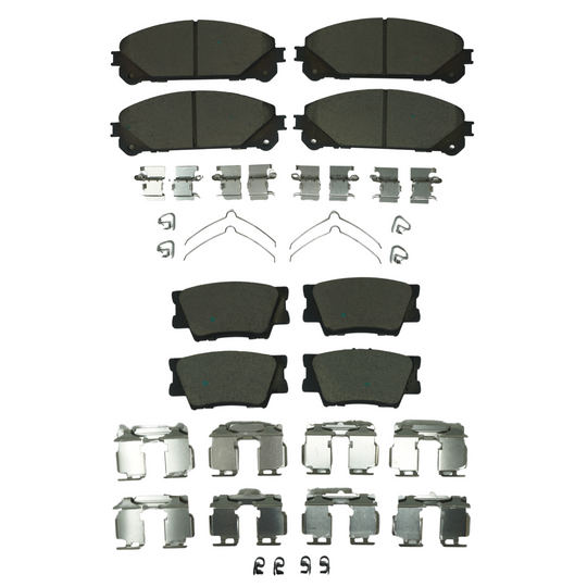 KPP13090 Bremex Front and Rear Ceramic Brake Pad Kit Bremex Canada