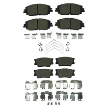 Charger l'image dans la galerie, KPP13120 Bremex Front and Rear Ceramic Brake Pad Kit Bremex Canada