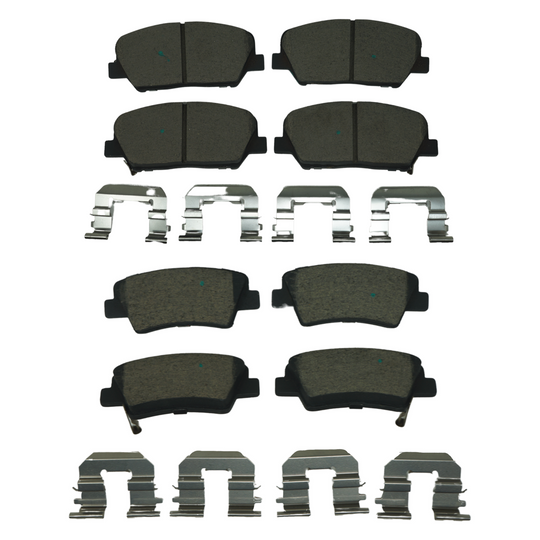 KPP13130 Bremex Front and Rear Ceramic Brake Pad Kit Bremex Canada