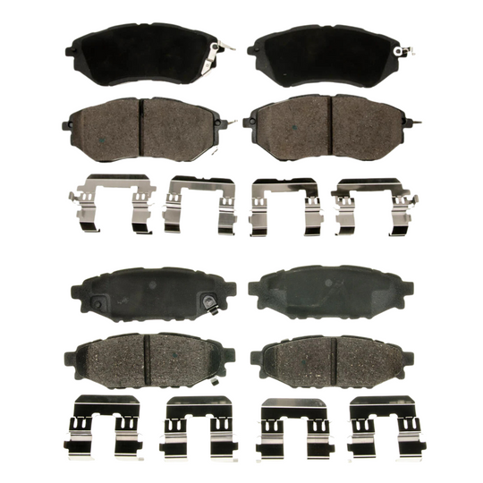 KPP13160 Bremex Front and Rear Ceramic Brake Pad Kit Bremex Canada