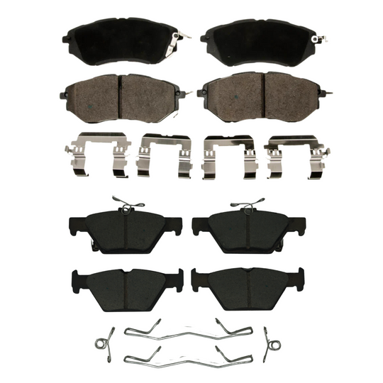 KPP13170 Bremex Front and Rear Ceramic Brake Pad Kit Bremex Canada