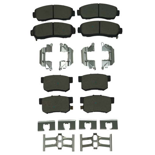 KPP13180 Bremex Front and Rear Ceramic Brake Pad Kit Bremex Canada