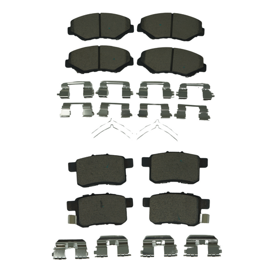 KPP13190 Bremex Front and Rear Ceramic Brake Pad Kit Bremex Canada