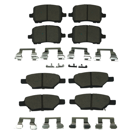 KPP13210 Bremex Front and Rear Ceramic Brake Pad Kit Bremex Canada